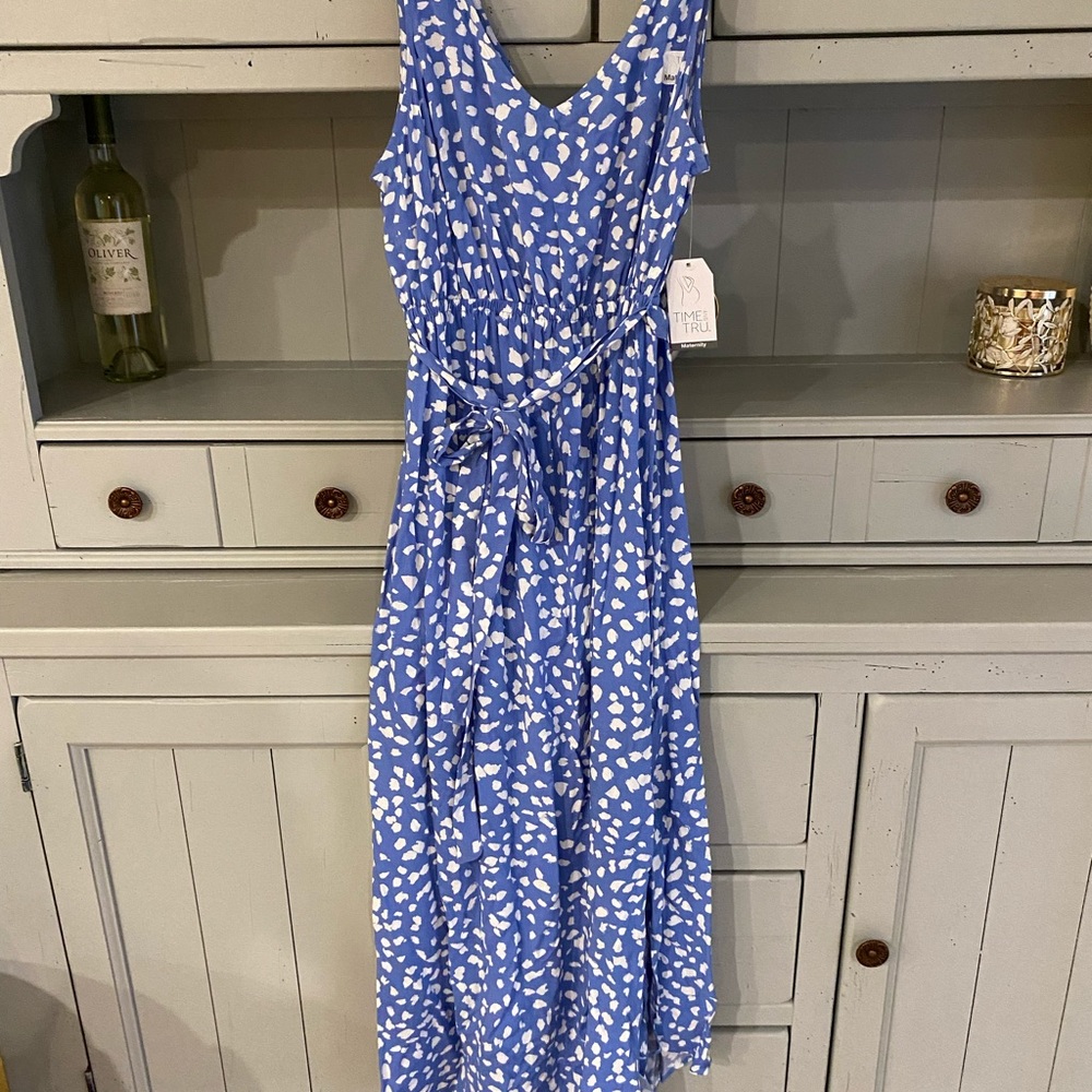 NWT maxi maternity dress